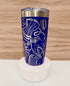Laser Engraved Knitting Pattern 20 Oz Tumbler